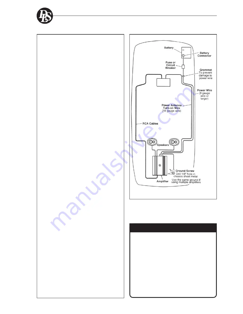 DLS RA50 How To Install And Operate Download Page 3