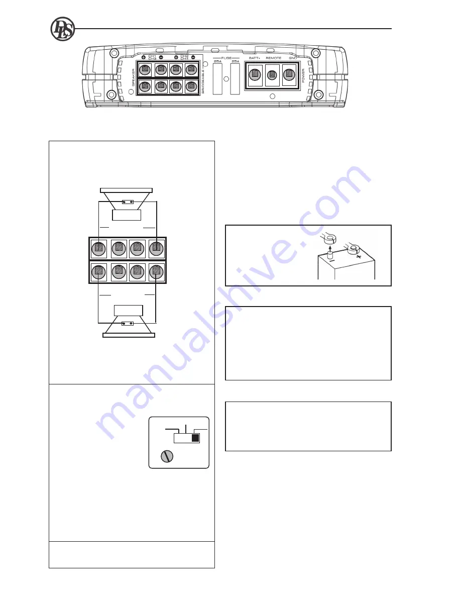 DLS XM10 Owner'S Manual Download Page 8