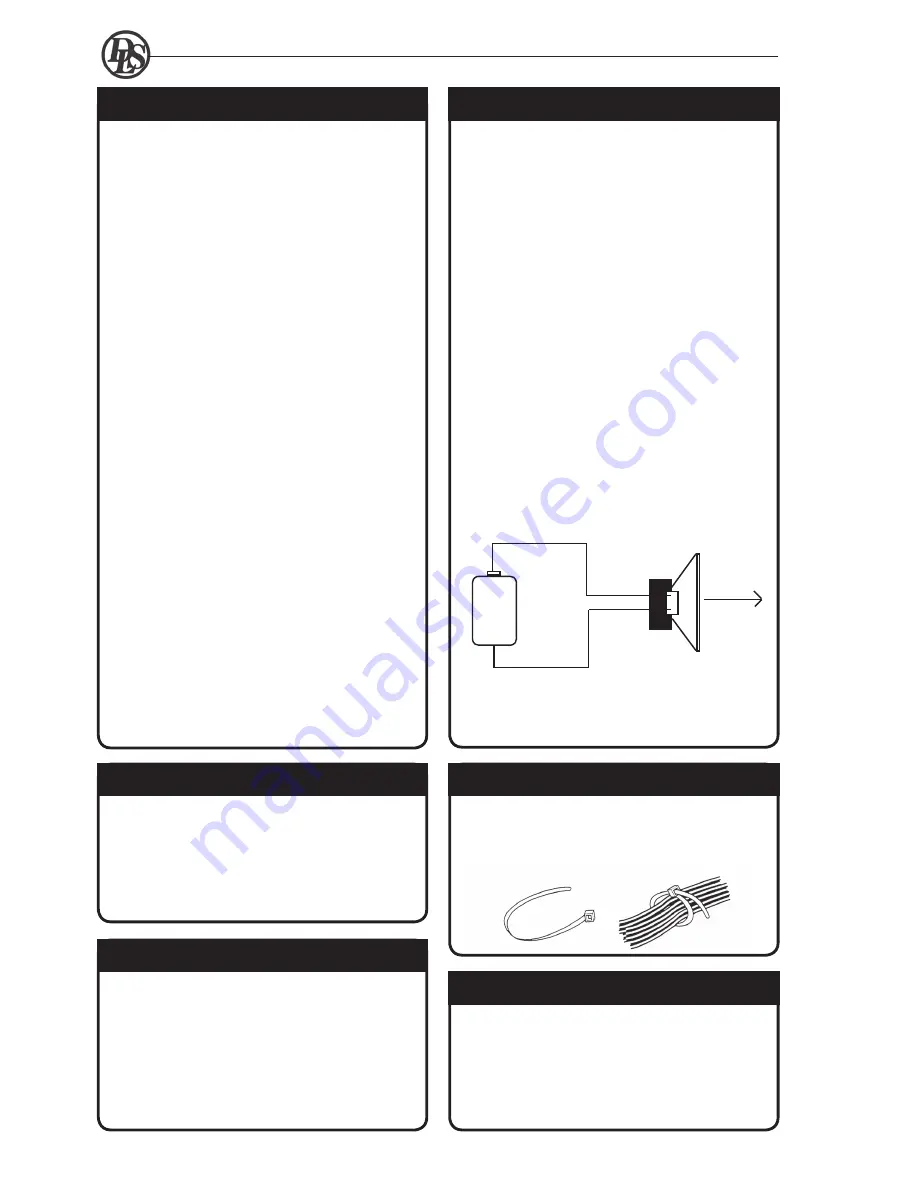 DLS XM10 Owner'S Manual Download Page 10