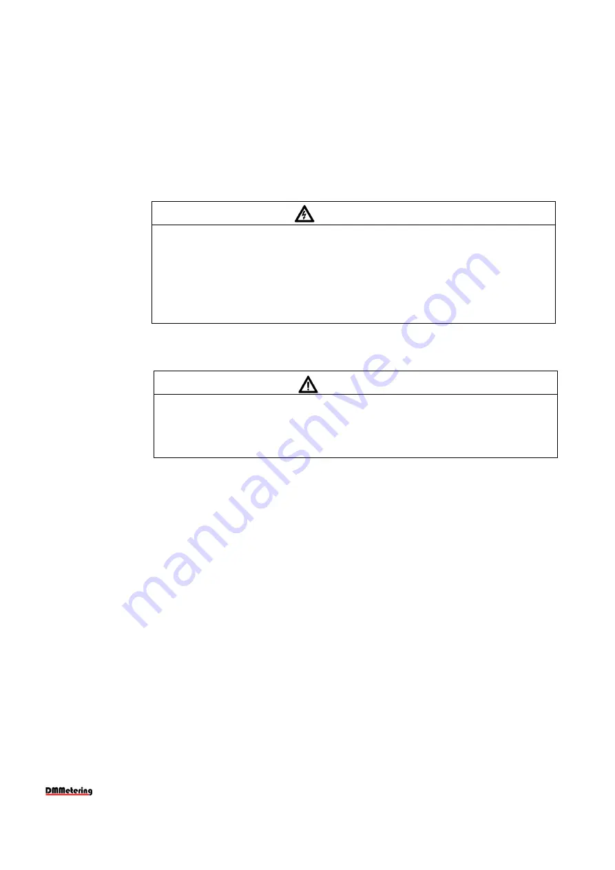 DMMetering PRO-1250 Series Manual Download Page 8