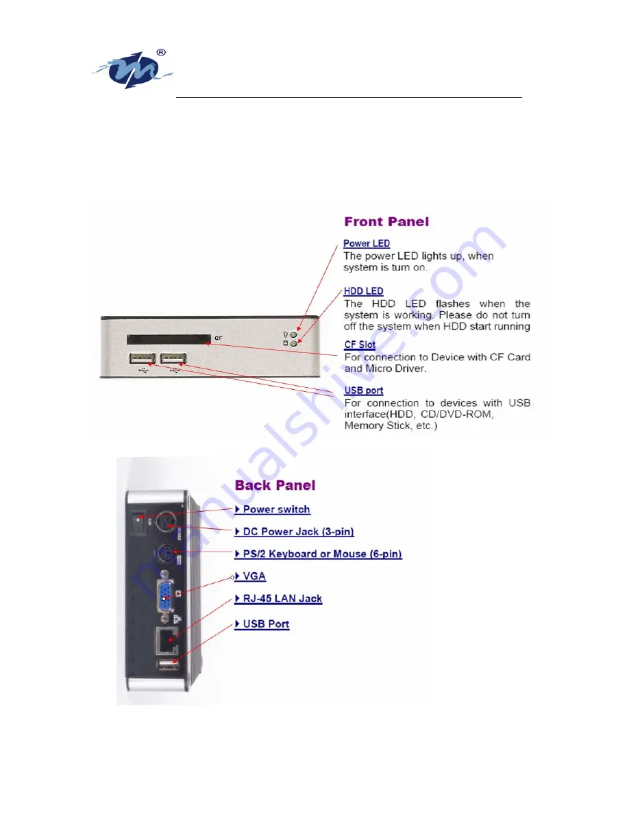 DMP Electronics eBox-2300SX-NWP Скачать руководство пользователя страница 9