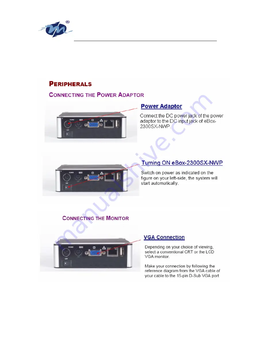 DMP Electronics eBox-2300SX-NWP Скачать руководство пользователя страница 10