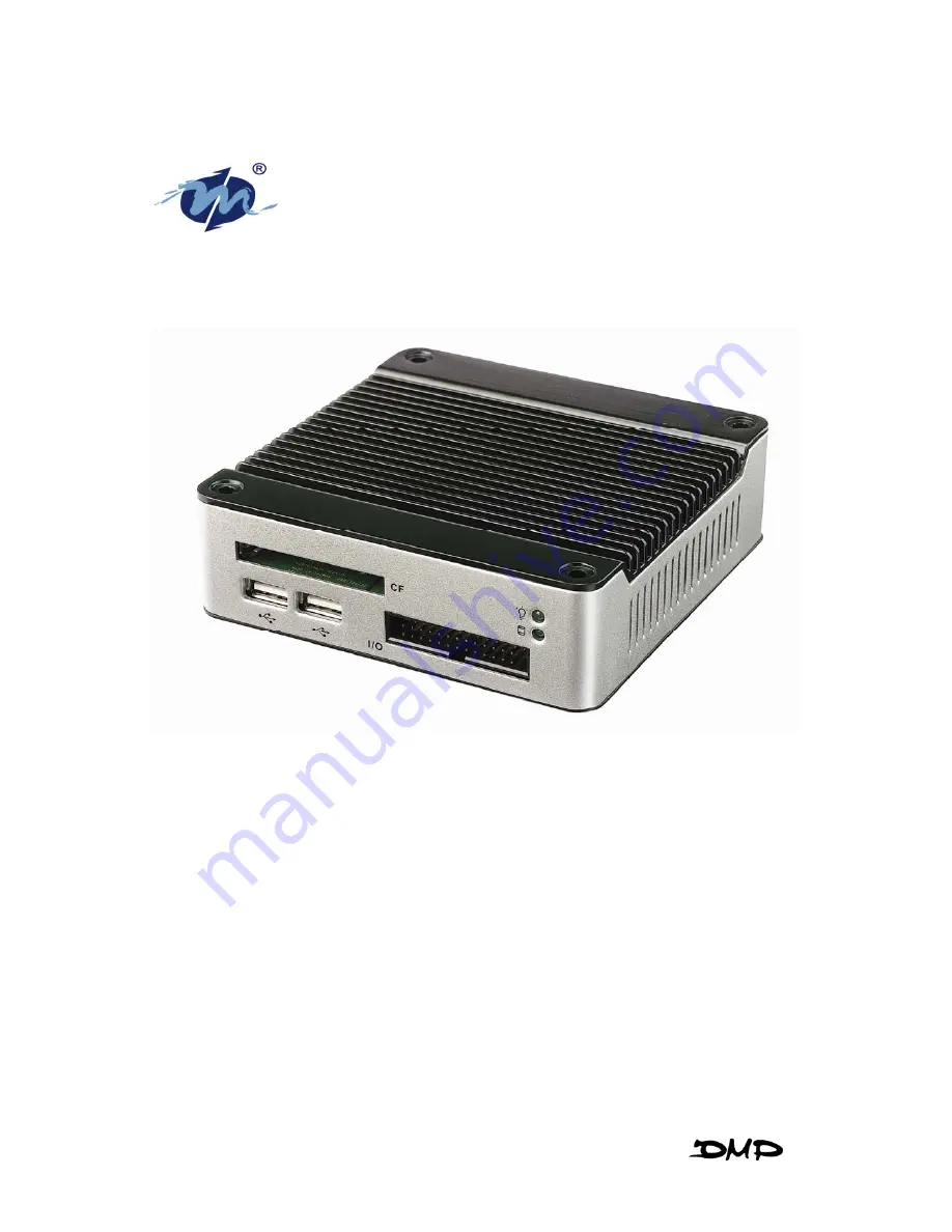 DMP Electronics eBox-2300SX Скачать руководство пользователя страница 1