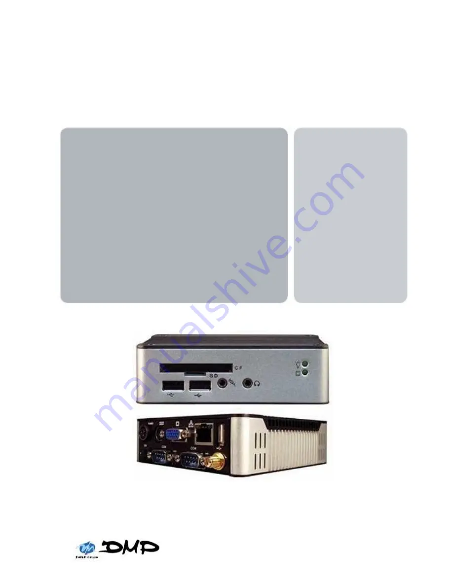 DMP Electronics EBOX-3300A series User Manual Download Page 1