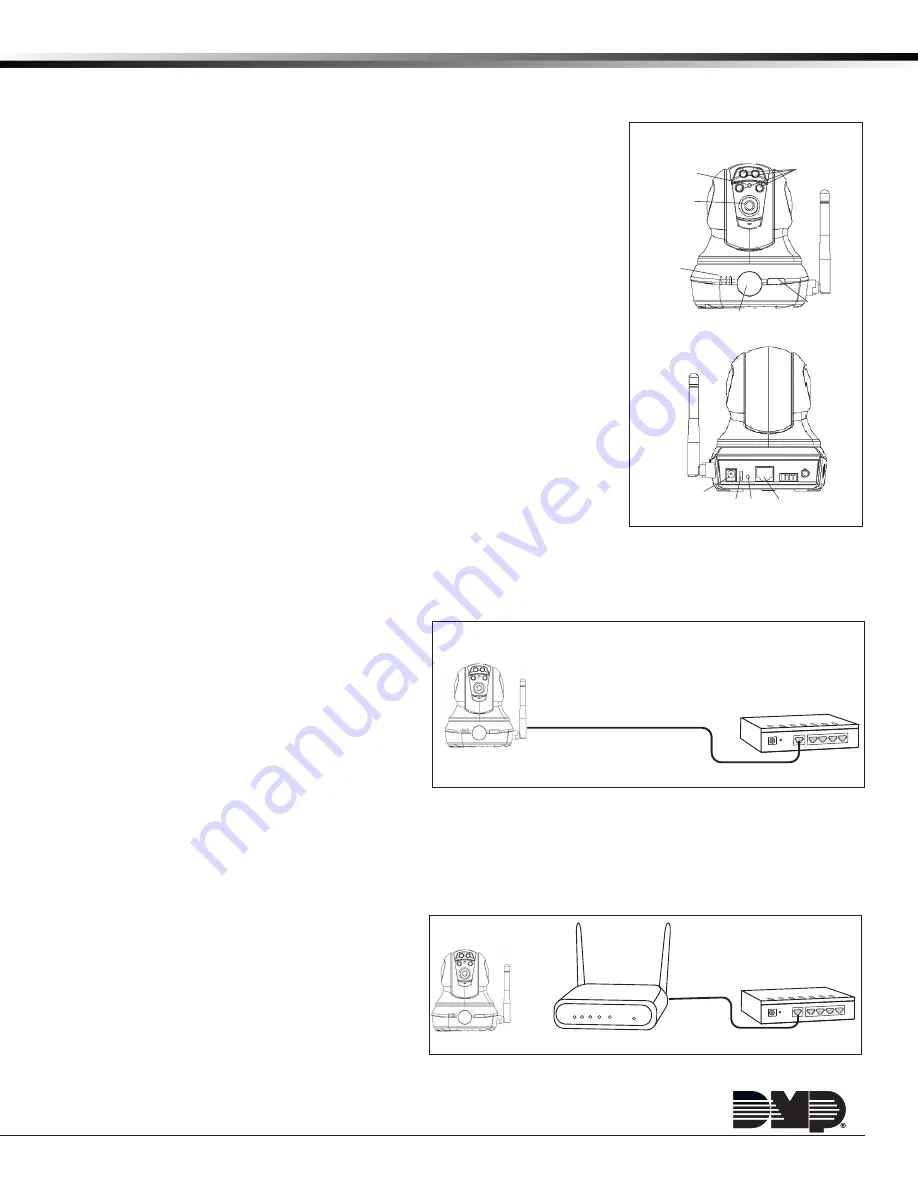 DMP Electronics V-RC8061 Installation Manual Download Page 1