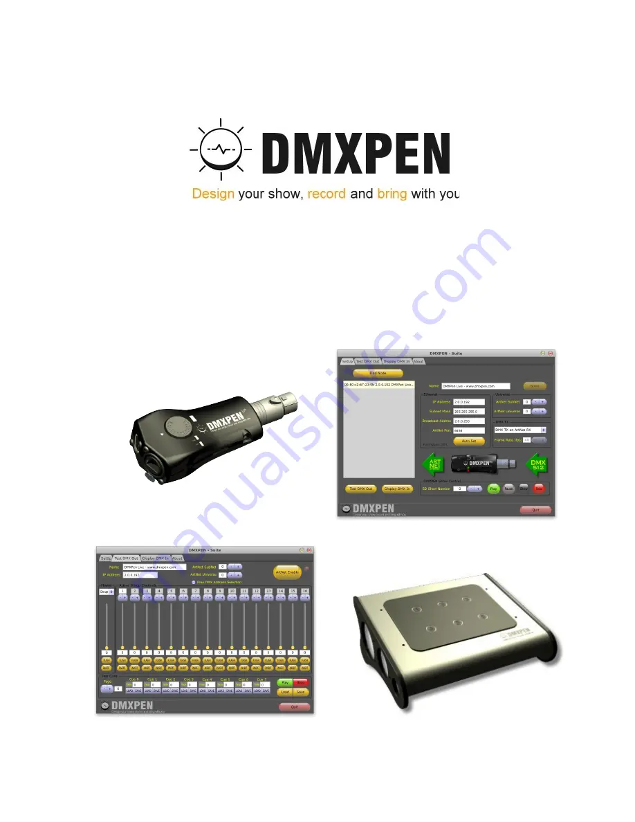 DMXPEN PenSuite Скачать руководство пользователя страница 1