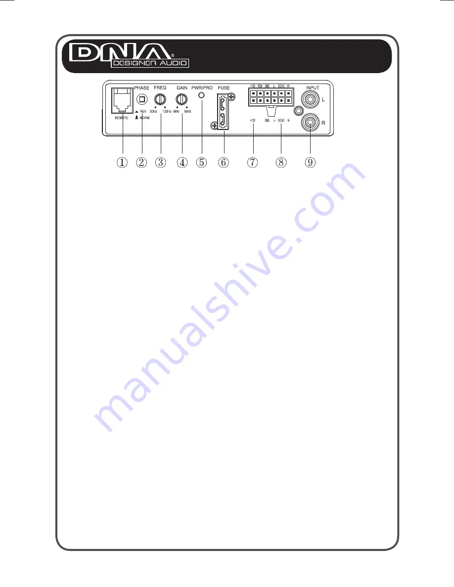 DNA ASS1008 Instruction Manual Download Page 7