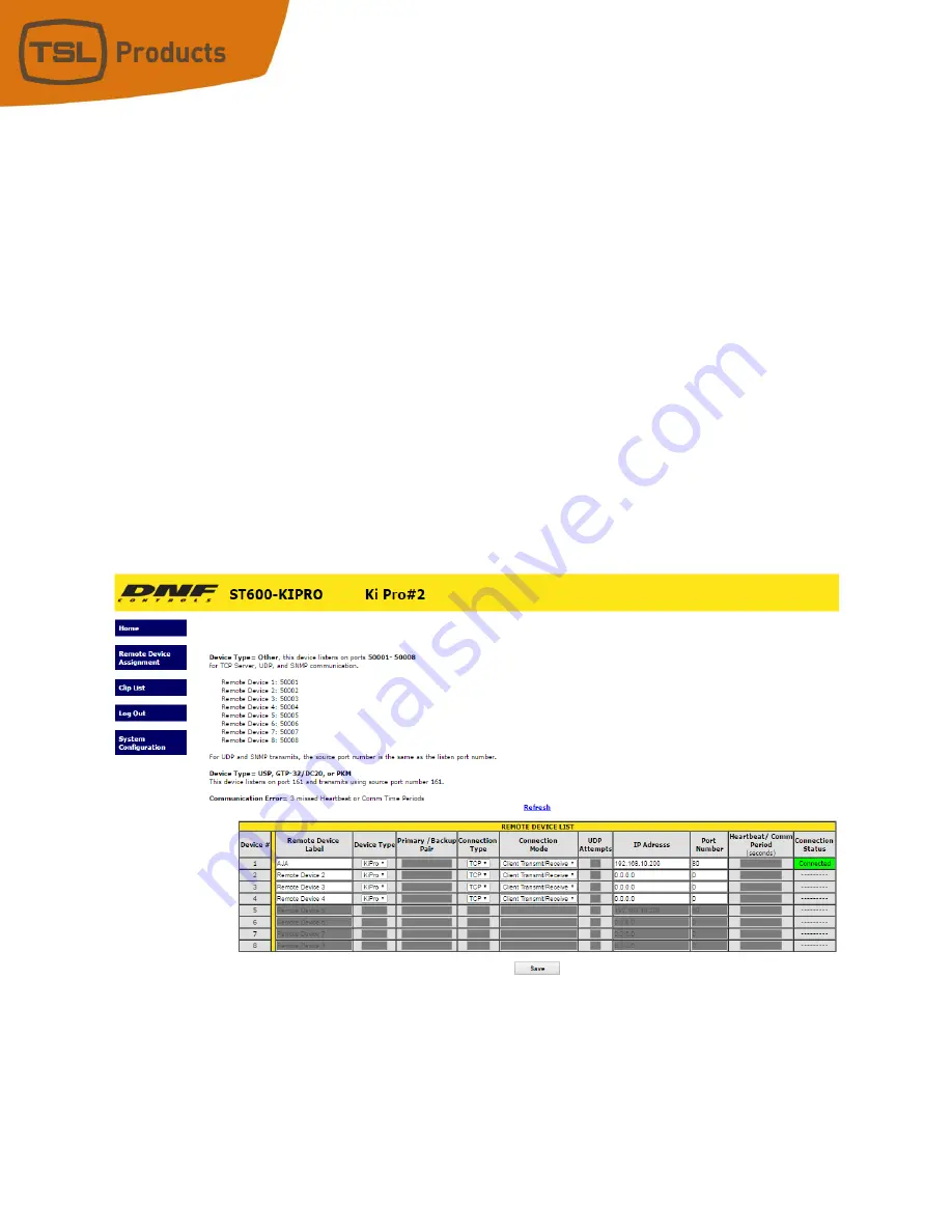 DNF Controls ST600-KIPRO User Manual Download Page 7