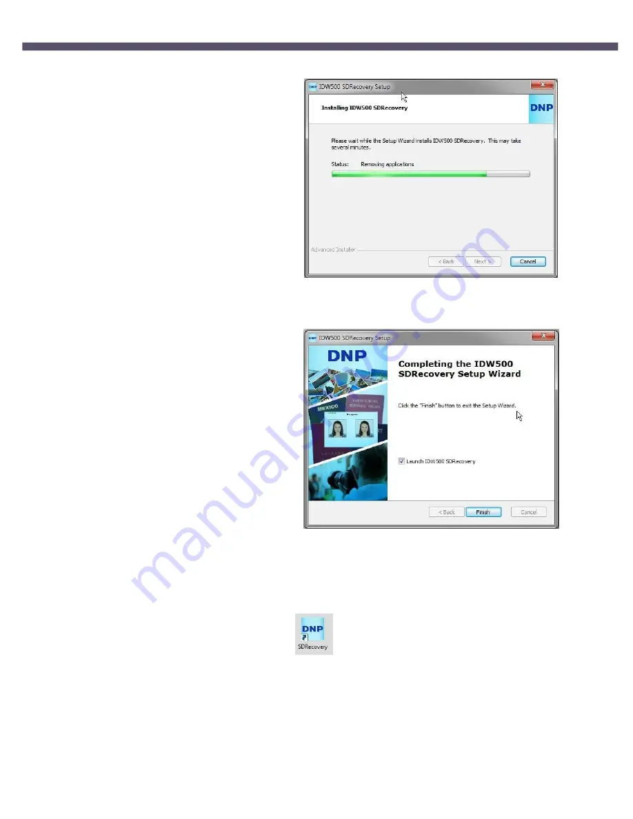 DNP IDW500A Recovery Manual Download Page 4