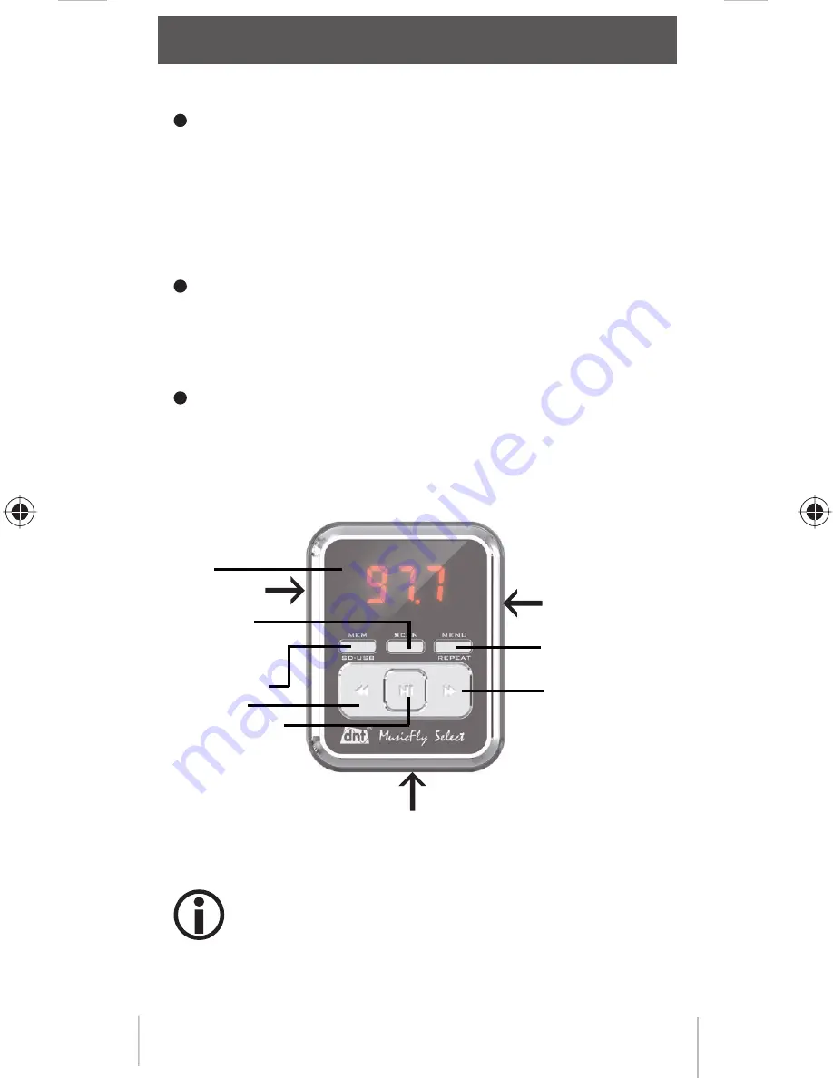 DNT MusicFly Select User Manual Download Page 33