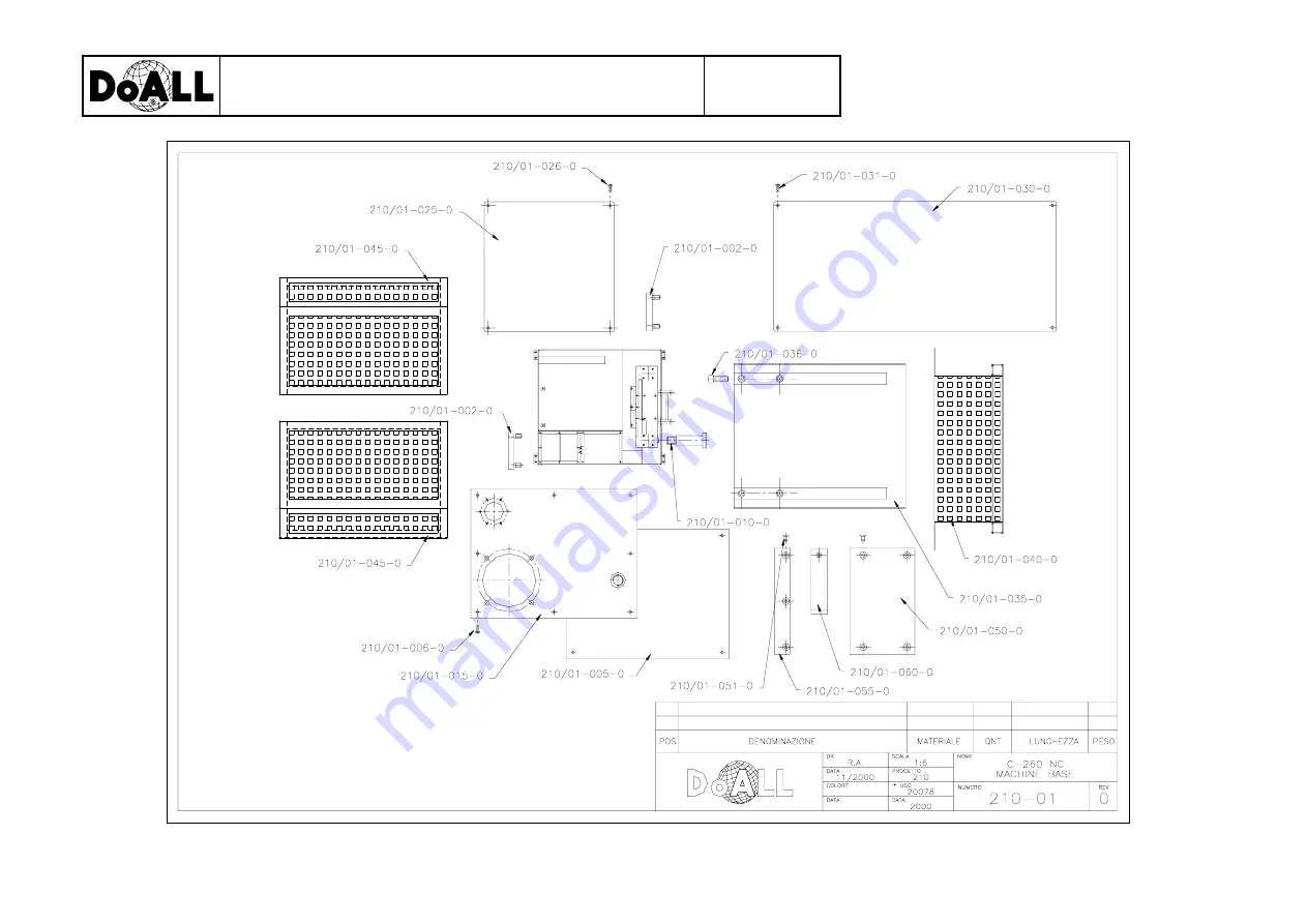 DoAll 21117 Instruction & Parts Manual Download Page 41