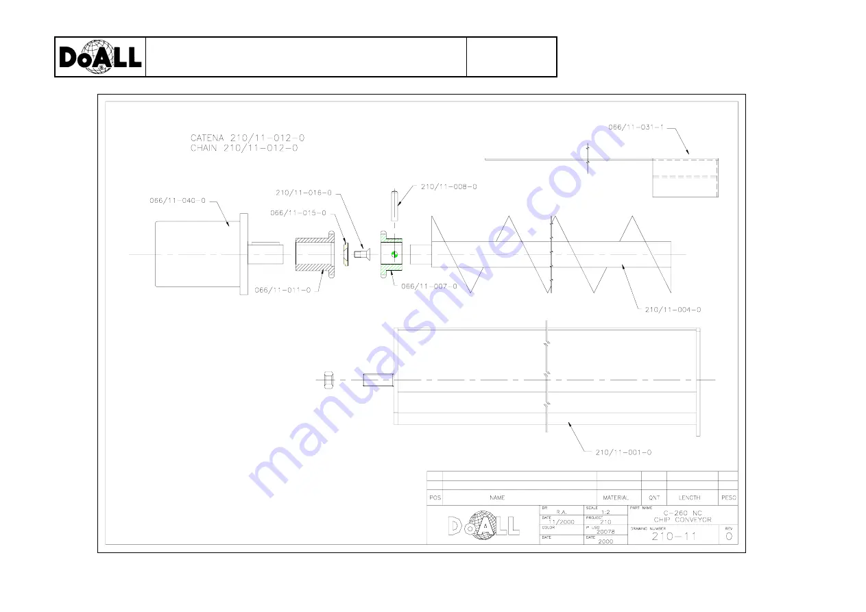 DoAll 21117 Instruction & Parts Manual Download Page 49