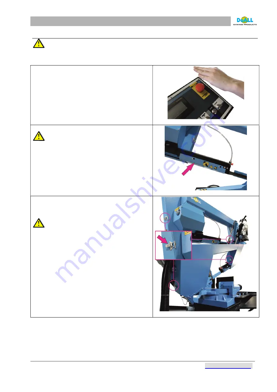 DoAll DS-320SA Instruction Manual Download Page 19