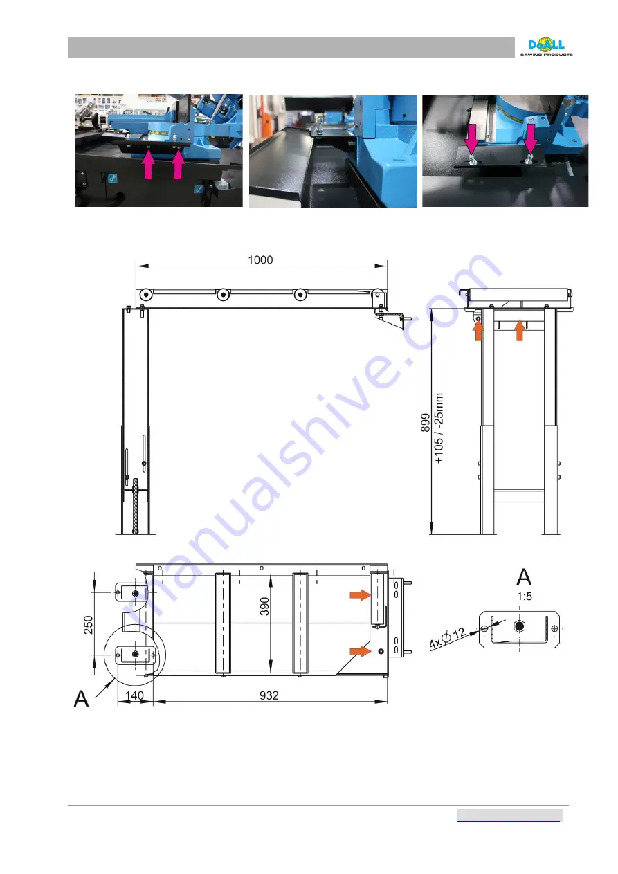 DoAll DS-320SA Скачать руководство пользователя страница 58