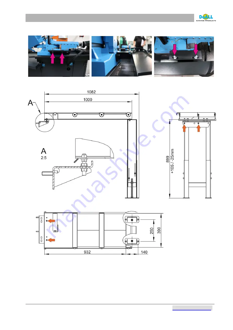 DoAll DS-320SA Скачать руководство пользователя страница 59