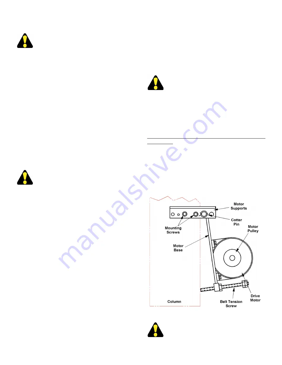 DoAll ZV-3620 Instruction Manual Download Page 13