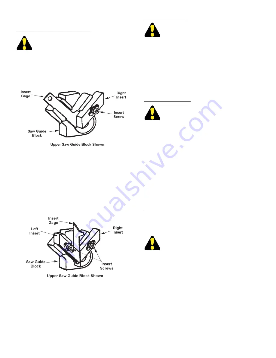 DoAll ZV-3620 Instruction Manual Download Page 20