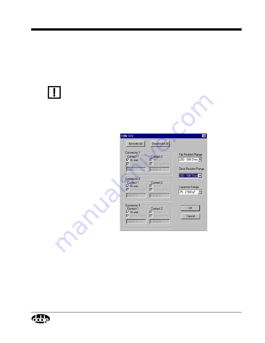 doble TDR9000 User Manual Download Page 77