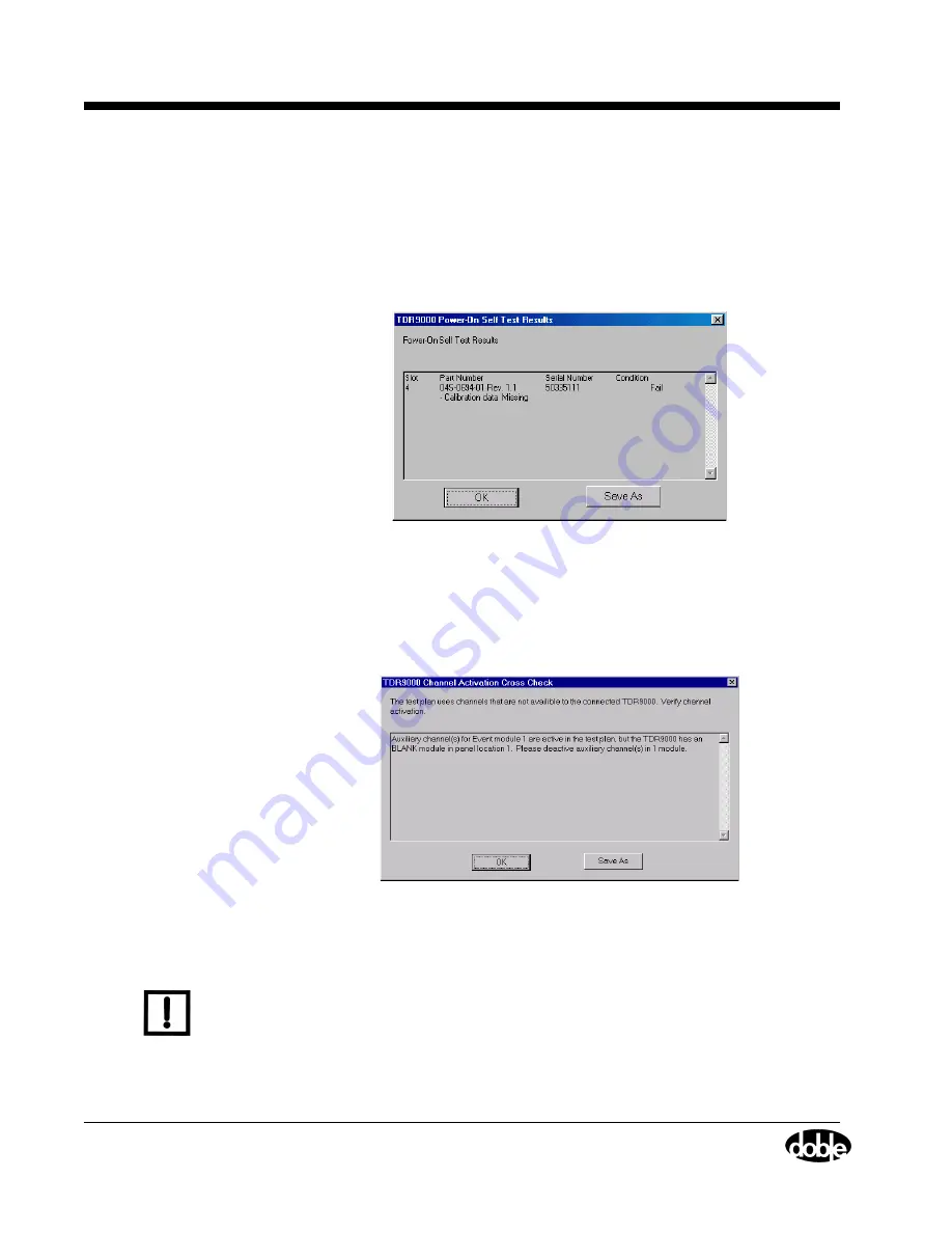 doble TDR9000 User Manual Download Page 140