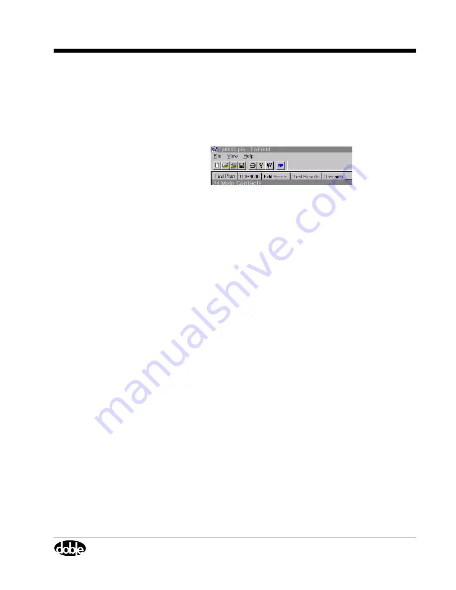 doble TDR9000 User Manual Download Page 229