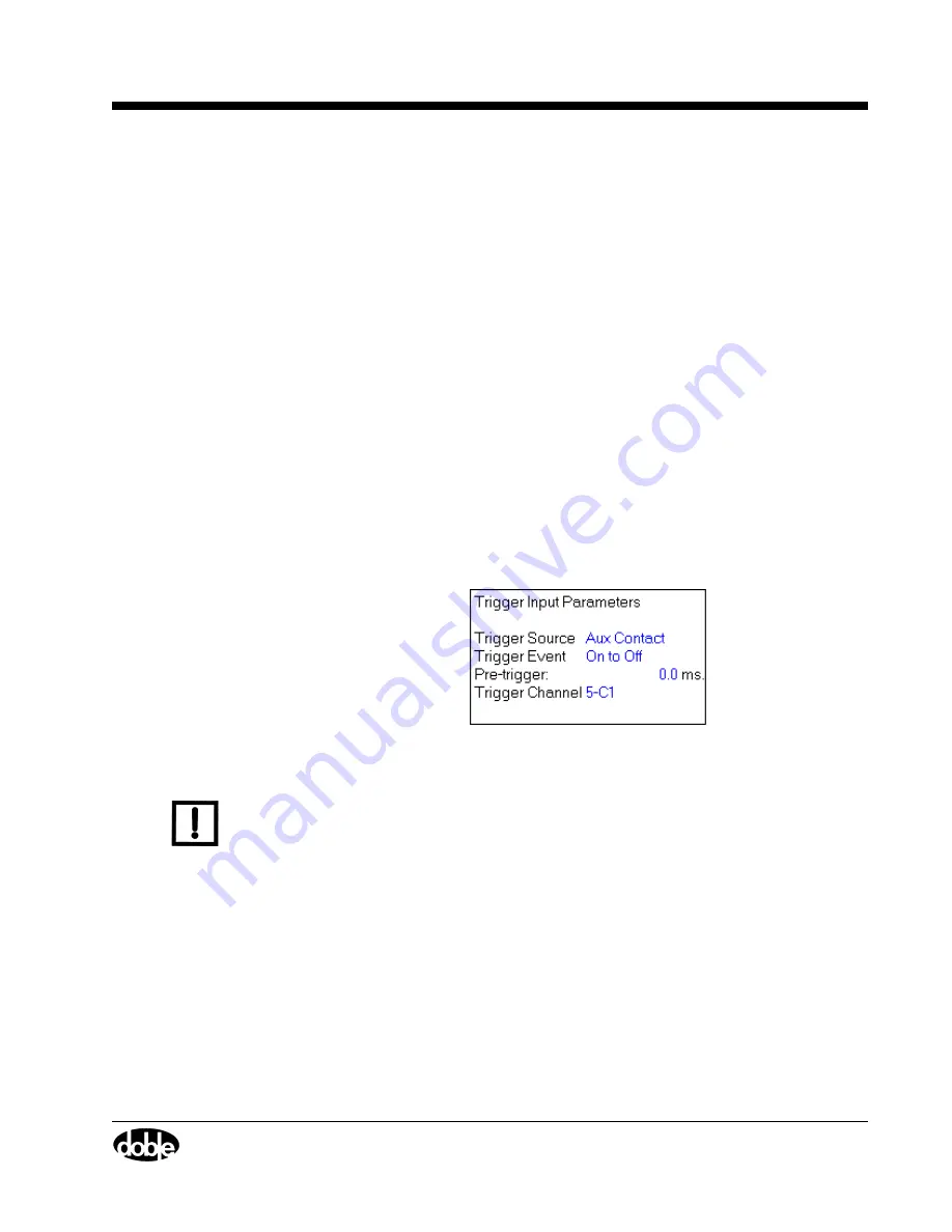 doble TDR9000 User Manual Download Page 251