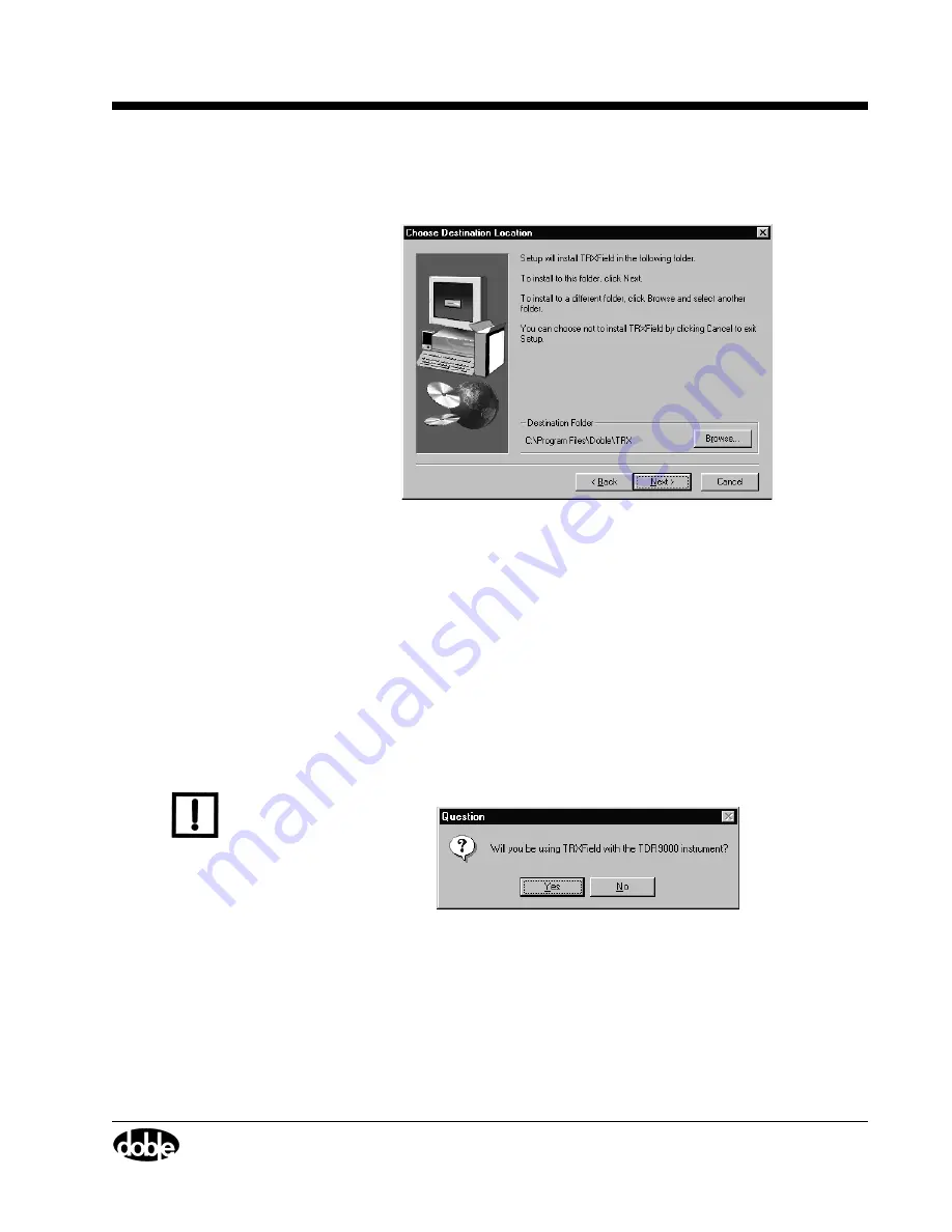 doble TDR9000 User Manual Download Page 365