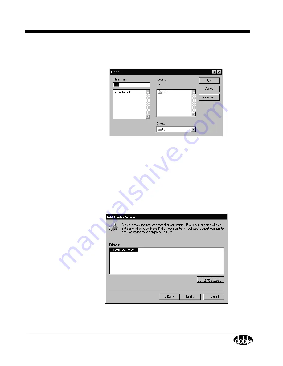 doble TDR9000 User Manual Download Page 372