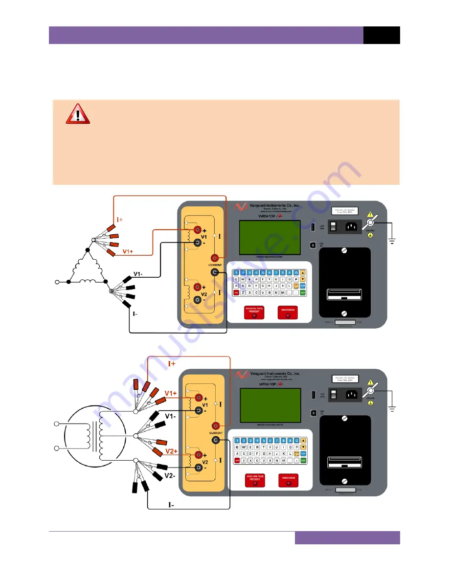 doble Vanguard Instruments WRM-10P S2 Скачать руководство пользователя страница 12