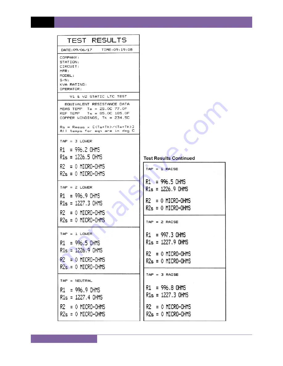 doble Vanguard Instruments WRM-10P S2 User Manual Download Page 35