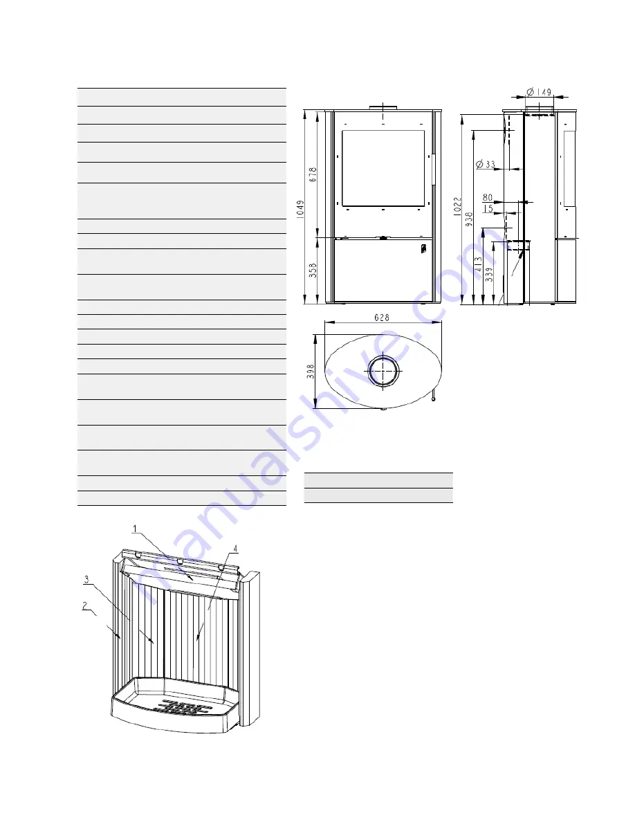 docherty STOVAMORE MONZA Installation Manual Download Page 11