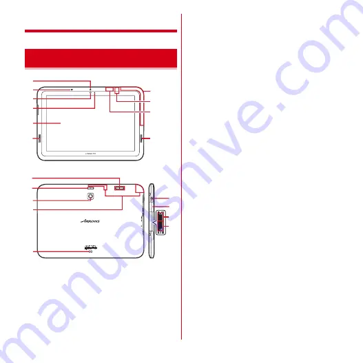 Docomo arrows tab lte F-01D Instruction Manual Download Page 21