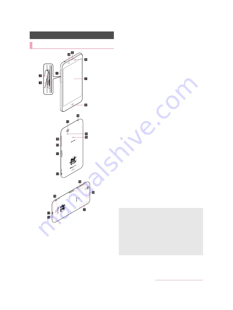 Docomo DM-01J Instruction Manual Download Page 17