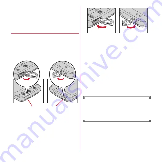 Docomo F-03D Instruction Manual Download Page 21