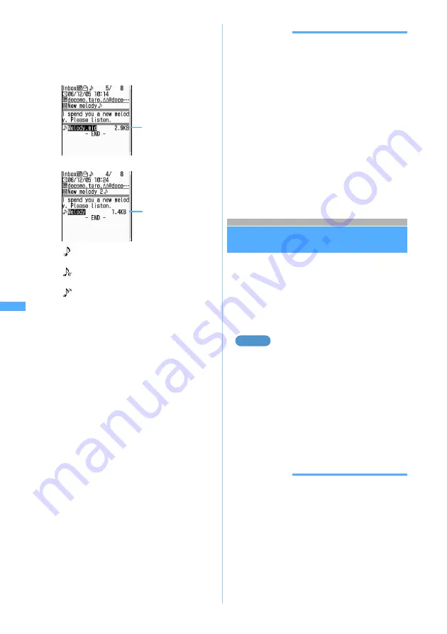 Docomo FOMA D702iF Скачать руководство пользователя страница 224