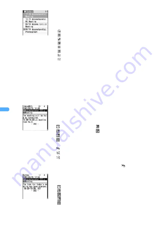 Docomo FOMA D901i Manual Download Page 284