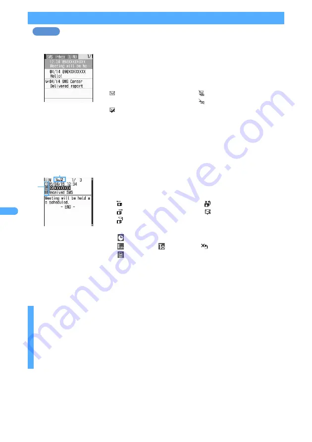 Docomo FOMA D901i Manual Download Page 318