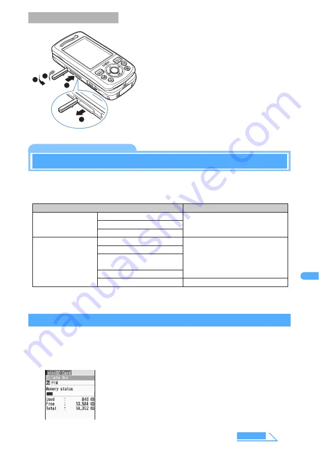 Docomo FOMA D901i Скачать руководство пользователя страница 393