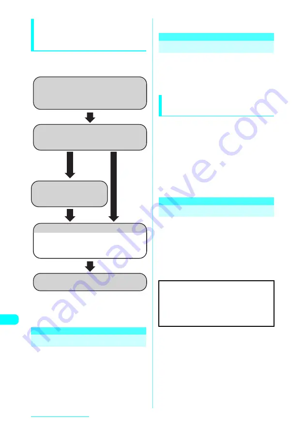 Docomo FOMA N601i Manual Download Page 325