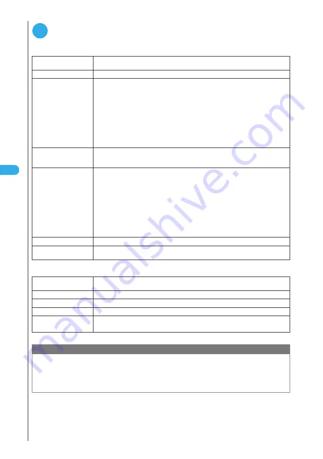 Docomo FOMA N901IC User Manual Download Page 196