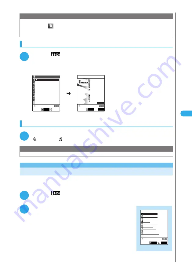 Docomo FOMA N901IC User Manual Download Page 205