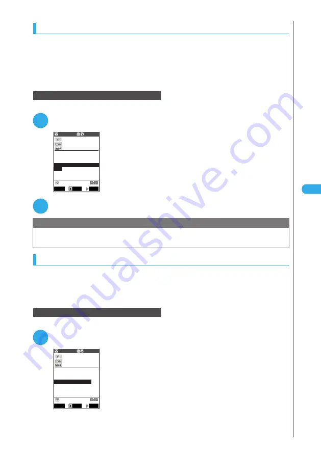 Docomo FOMA N901IC User Manual Download Page 225