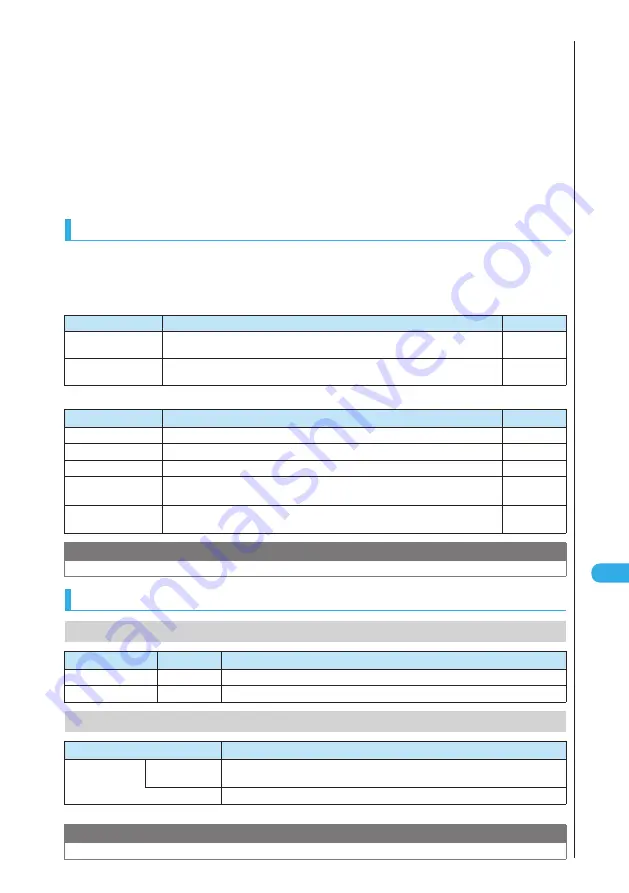 Docomo FOMA N901IC User Manual Download Page 403