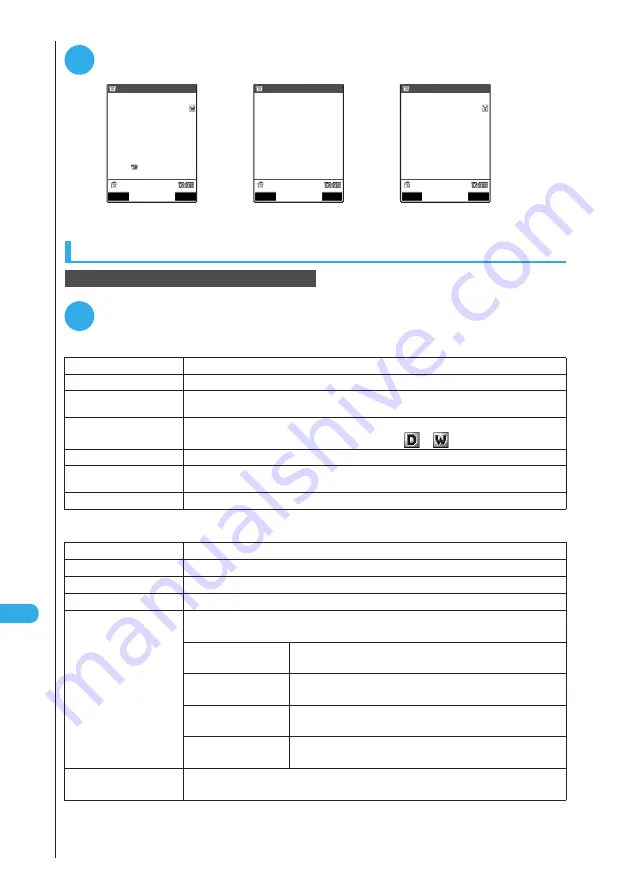 Docomo FOMA N901IC User Manual Download Page 444