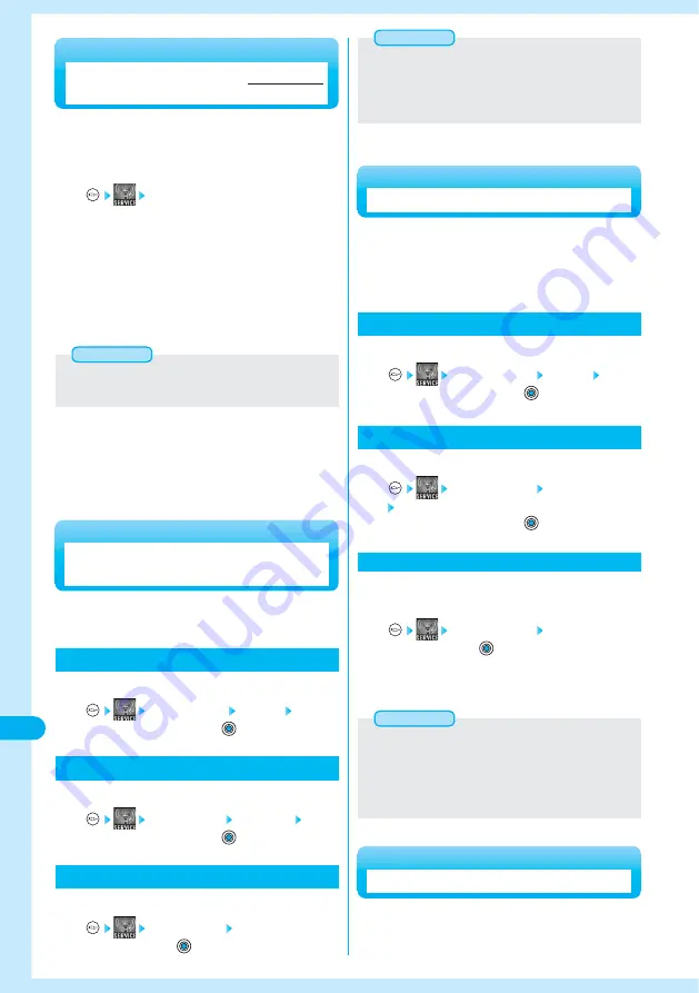 Docomo Foma P700i Manual Download Page 439