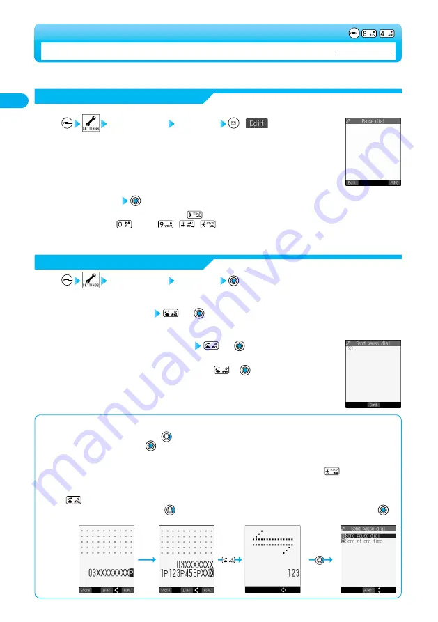 Docomo FOMA P701iD Manual Download Page 62