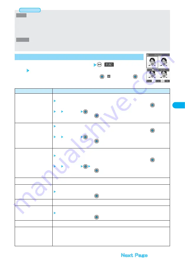 Docomo FOMA P701iD Manual Download Page 175