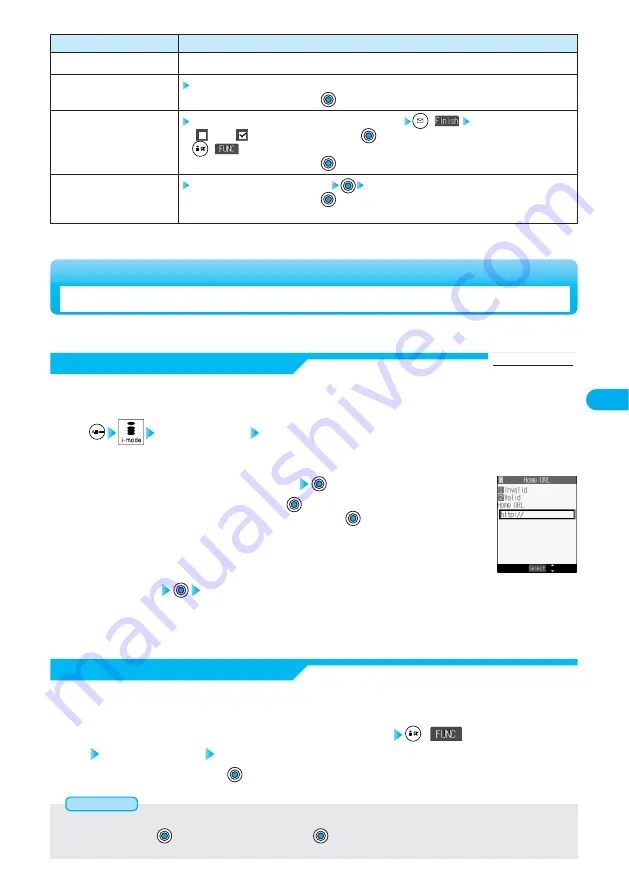 Docomo FOMA P701iD Manual Download Page 211