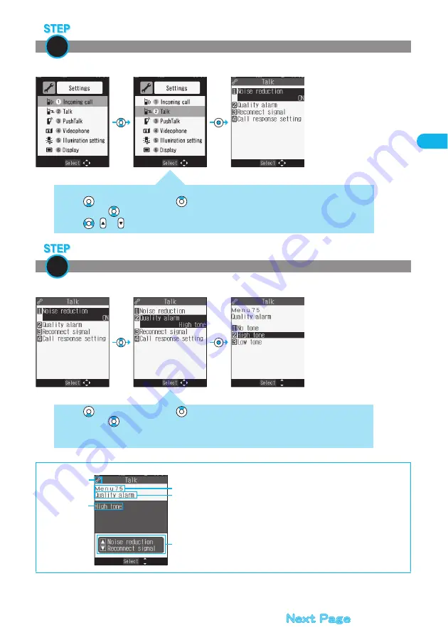 Docomo FOMA P702iD Manual Download Page 37