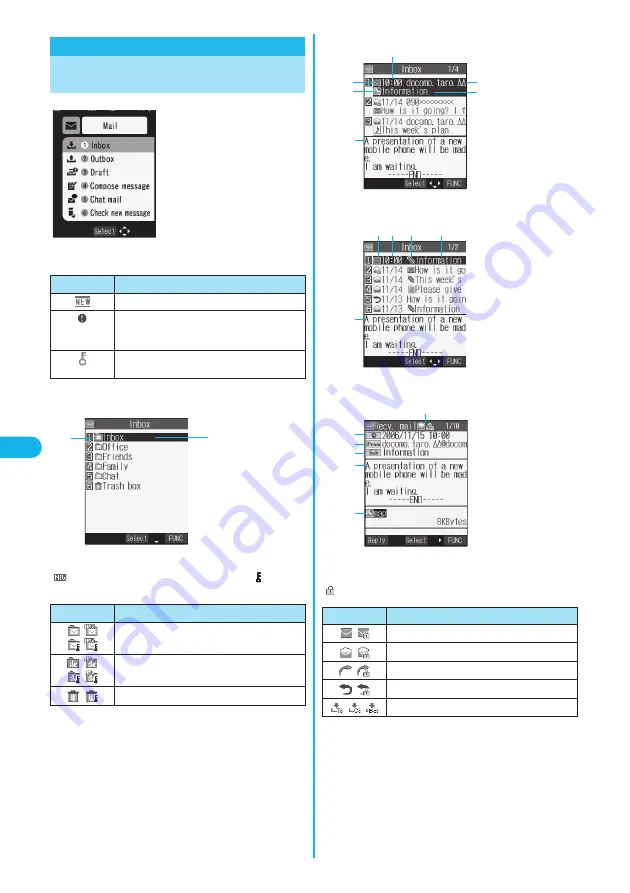 Docomo FOMA P702iD Manual Download Page 270