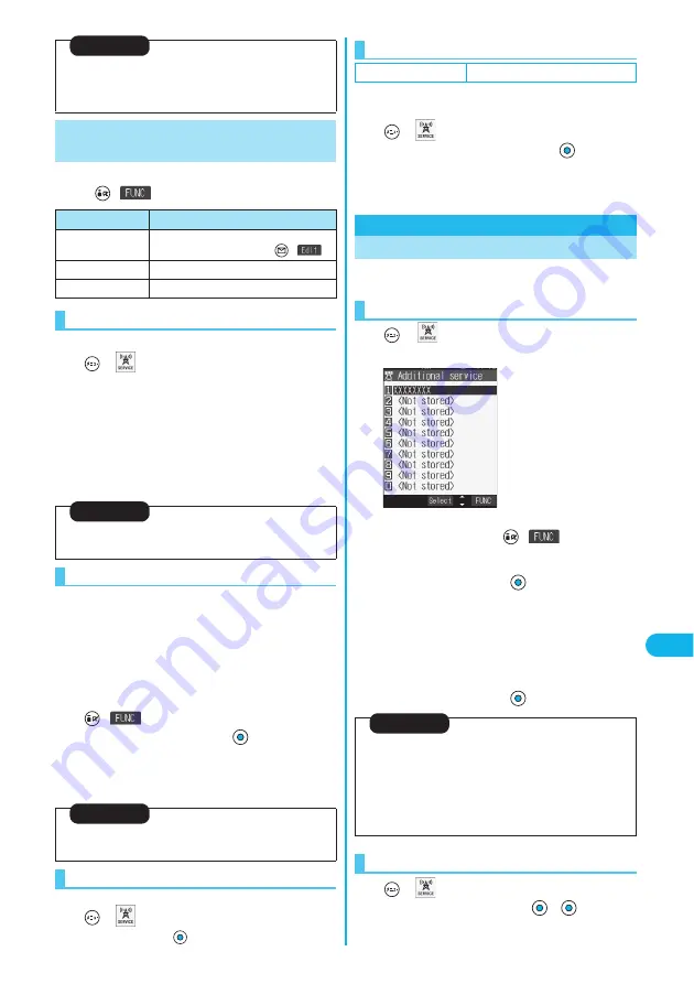 Docomo FOMA P702iD Manual Download Page 391